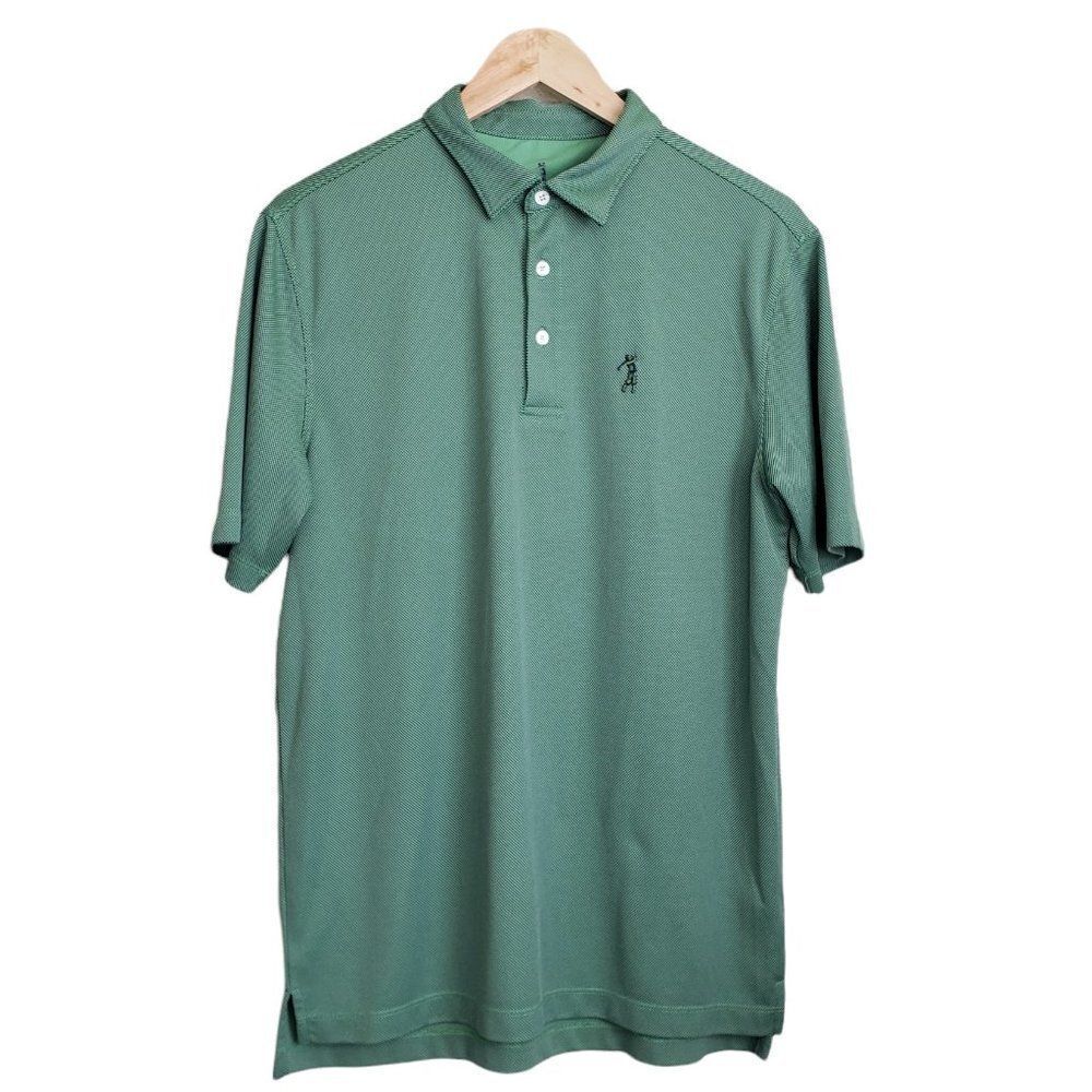 Bobby Jones polo medium green collared short sleeve shirt